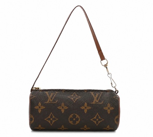 Authentic Louis Vuitton Monogram Mini Papillon Brown Canvas Bag