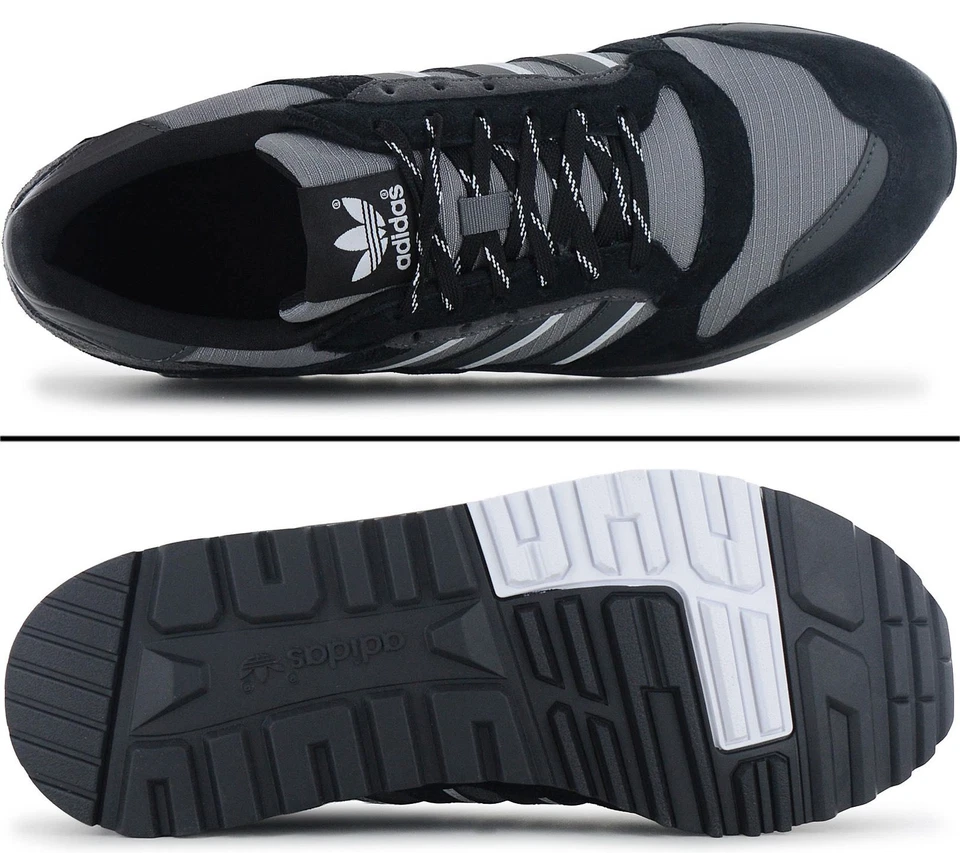 Adidas originals ZX 600 - Hommes Baskets Sneakers Noir JR8741 750 Neuf - Photo 4/4