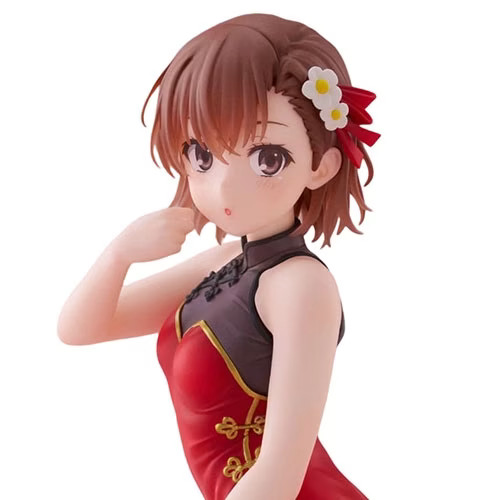 Figurine Mikoto Misaka cadeau idéal pour les fans de l'anime A Certain Scientific Railgun