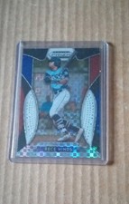2019 Panini Prizm Draft Picks - Rece Hinds #34 Red White & Blue Prizm /99 (RC)