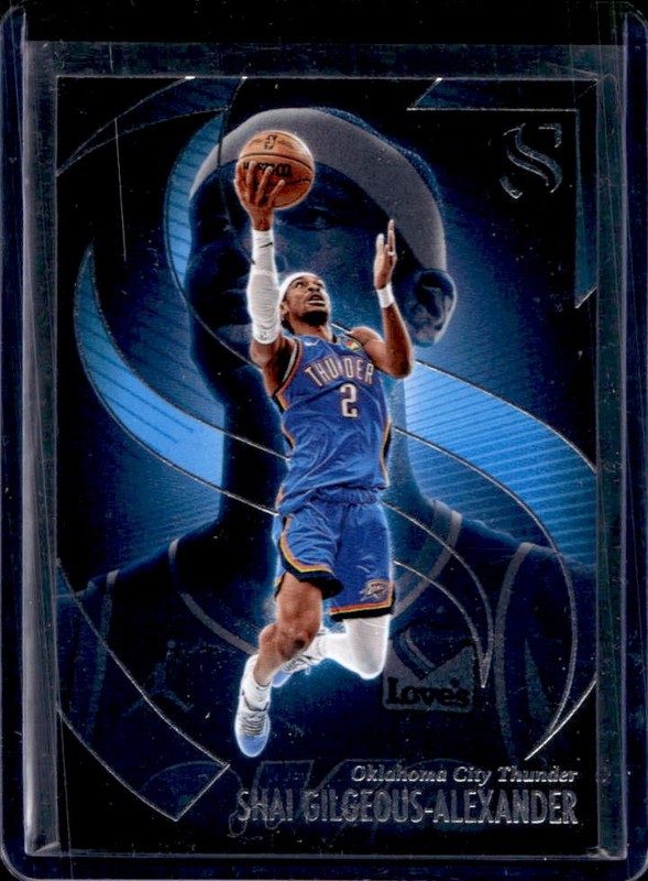 2024-25 Panini Silhouette Shai Gilgeous-Alexander #58 Thunder