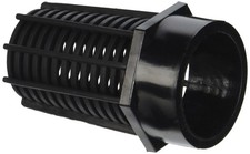 Lifegard Bulkhead Fit Slip Suction Screen Strainer 1.5 Inch Inch, Black