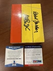 Magic Johnson and Kareem Abdul-Jabbar autographed Floorboard BAS & PSA/DNA COA