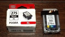 Genuine Canon PG-275 XL Black  CL-276 XL Color 2 Pack High Yield Ink OEM Sealed