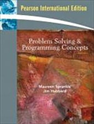 Problem Solving and Programming Concepts by Sprankle, Maureen  Hubbard, Jim ...