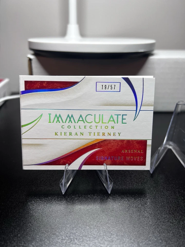 2020 Panini Immaculate Collection - Signature Moves Booklets Kieran Tierney /57  - Image 2 of 3