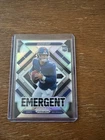 Jaxson Dart 2025 Panini Prizm #6 Silver Emergent Rookie RC