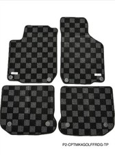 P2m Front Rear Carpet Floor Mats For Vw Mk4 Golf Gti Hatch 98-03 45 Door