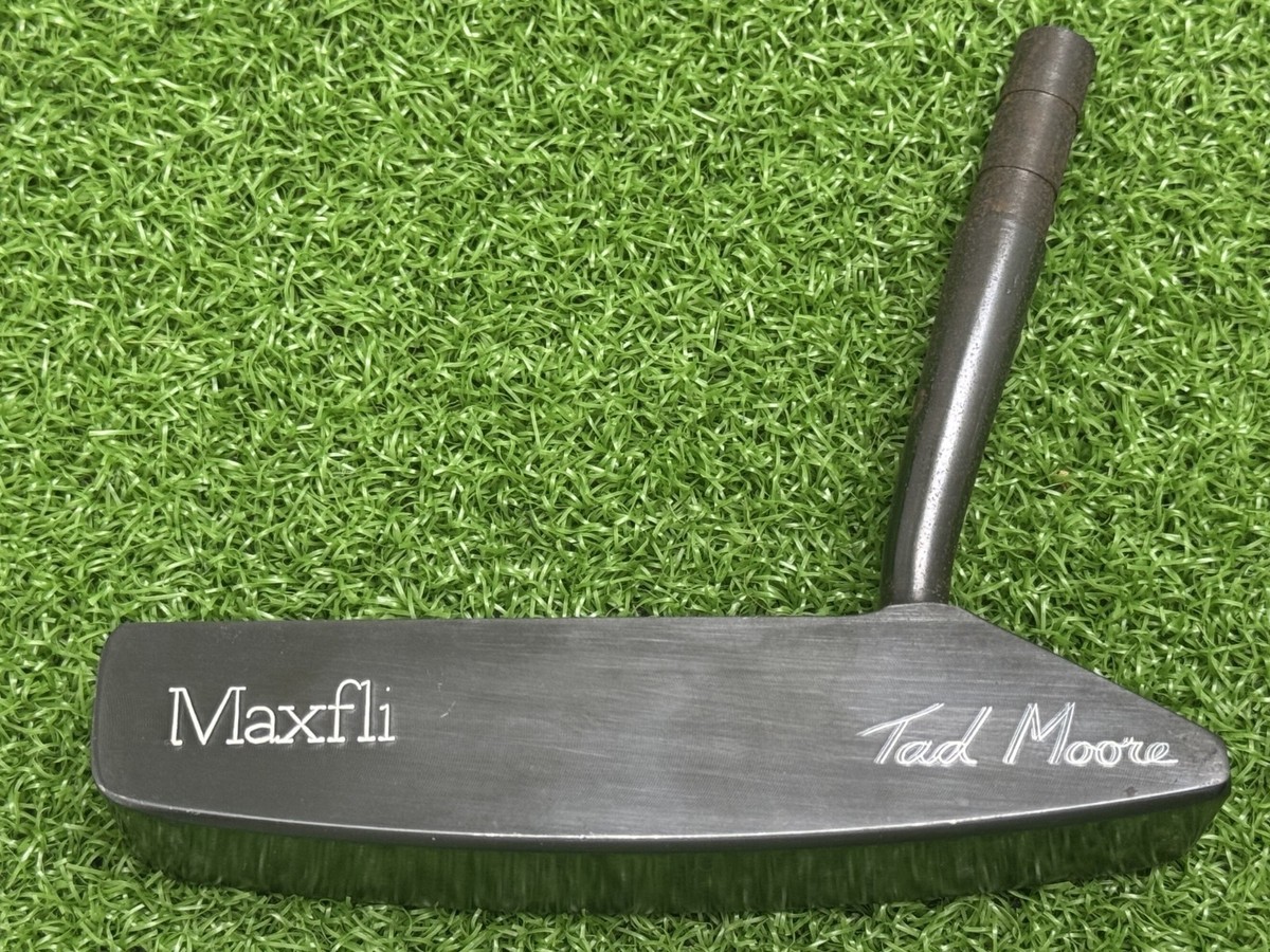 MAXFLI TAD MOORE TM-2 Milled Putter (Head Only) Right Handed Black