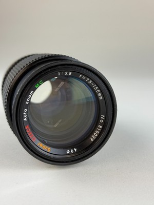 Super Ozeck 75-150mm f3.8 auto zoom for Konico