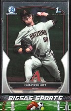 2023 Bowman Draft Grayson Hitt #BDC-57 Arizona Diamondbacks