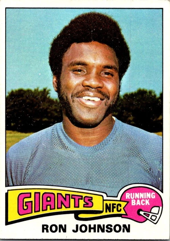 1975 Topps #395 Ron Johnson
