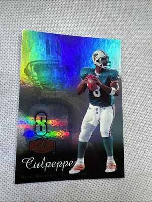 Miami Dolphins quarterback Culpepper fleer number 51 Great Investment !