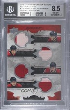 2016 Team Canada Juniors Travis Konecny Mitch Marner Dylan Strome BGS 8.5 0d7y