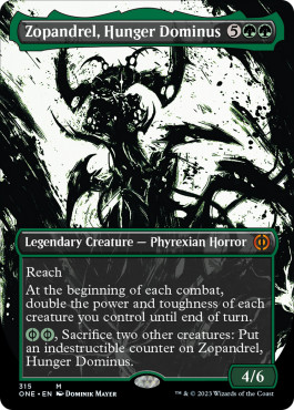 Magic MTG - Zopandrel, Dominus of Hunger - MINT/NMINT - FR - FOIL
