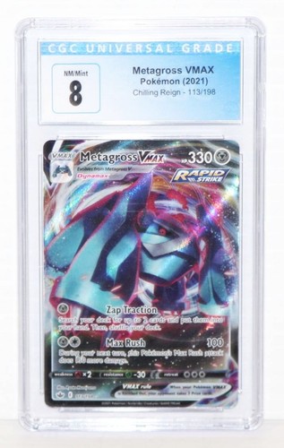 Metagross VMAX graded CGC 8 for sale on eBay