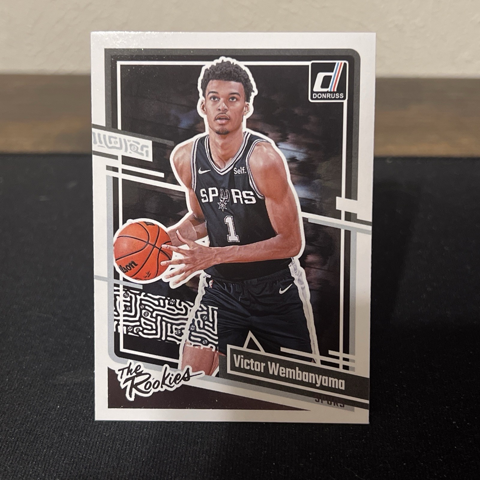 2023-24 Donruss #1 Victor Wembanyama RC "The Rookies" Insert Card Spurs