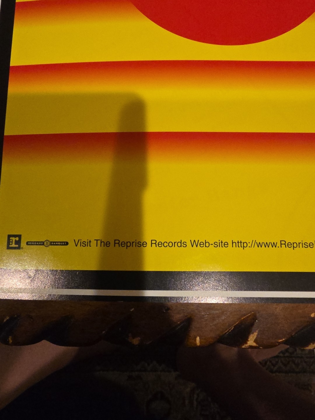 Holy Barbarians Cream 1996 Reprise Records CD/Album Release Promo Poster 24x18