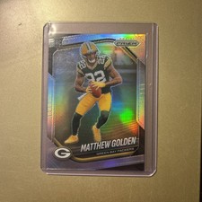 2025 Panini Prizm - Rookies Matthew Golden #326 Silver Prizm (RC)