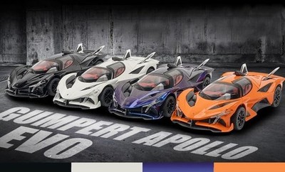 Reenew Apollo Automobiles Evo Maßstab 1:24 Vollmetallmodell Deluxe Version: The Wo