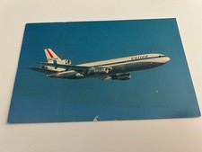 United Airlines DC-10 Airplane Vintage Postcard