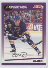 1991-92 Score American Rod Brind'Amour #85 7k6
