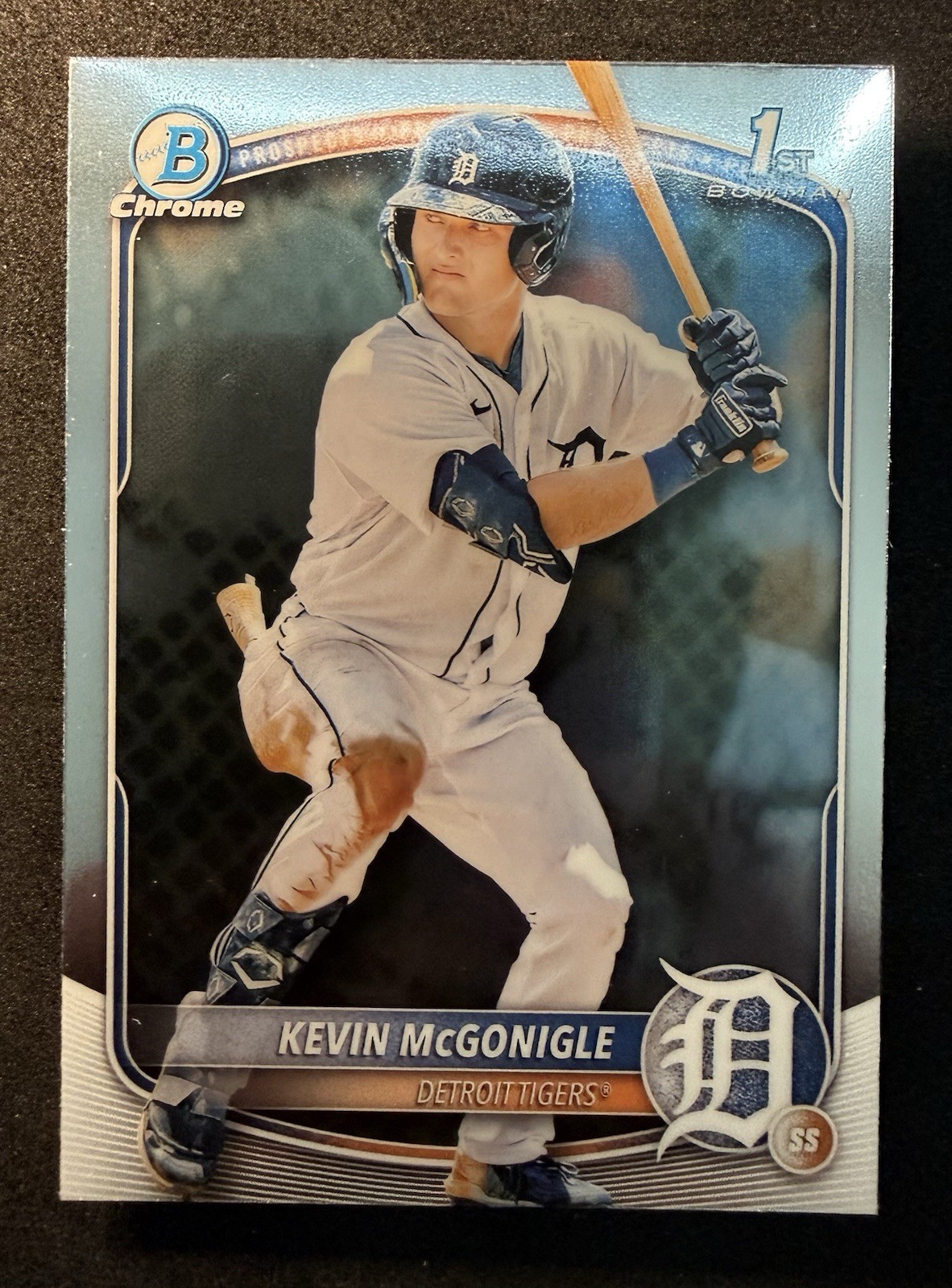 2025 Bowman - Chrome Prospects Kevin McGonigle #BCP-79 (RC) Tigers