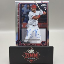 2025 Topps Chrome Update Series - Autographs Niko Kavadas #RA-NK (AU, RC)