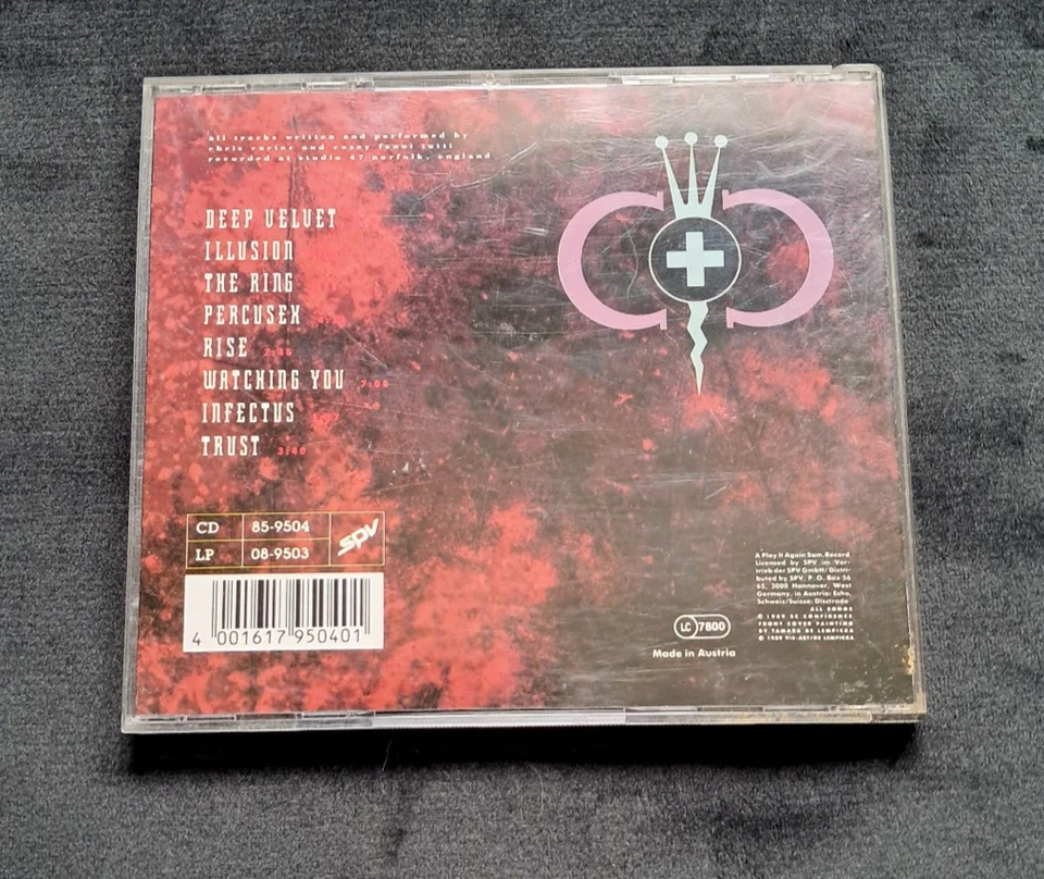 Chris And Cosey – Trust_CD_1989_Cabaret Voltaire_Psychic TV_Throbbing Gristle - Bild 2 von 4