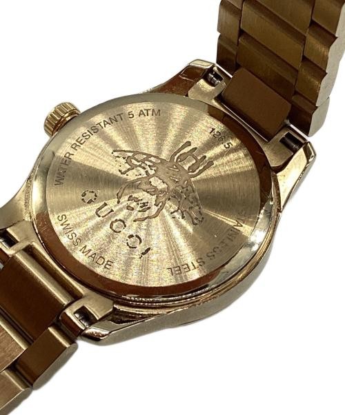 GUCCI G-Timeless Quartz Gold Men's Women's Watch Used 2.5cm Dial thumbnail 3