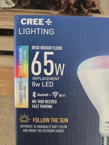 Éclairage cri BR30 Intelligent LED Ampoules – paquet de 2 – 65W Remplacement – Wi-Fi + C'est vrai.