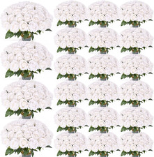 500 Pcs White Silk Roses for Weddings, DIY Decor, Valentine's Day  Gifts