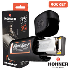 Hohner ROCKET Diatonic Harmonica Progressive w/Case, Key of C A D G