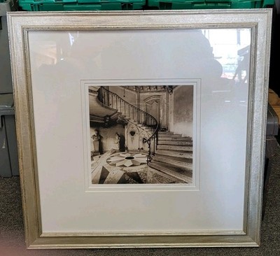 Trowbridge Charlie Waite Signed Photographic Print of Elegant Interior Staircase