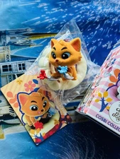 Cosbi Disney Cats Mystery Box Flocked Figure Toulouse Artistocats New