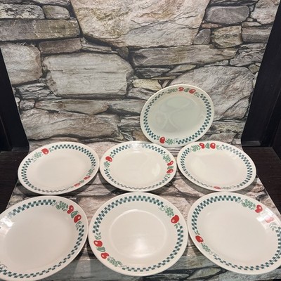 Set Of 7 Corelle Corning Farm Fresh Bread & Butter Plates  6 3/4  Dessert Plate
