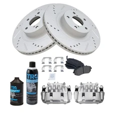 TRQ BKA46299 Brake Kit For Subaru Outback 2007 Front 26296AE160