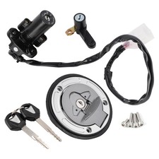 Ignition Key Switch Feul Cap Seat Lock Set For Yamaha Yzf-r3 Mt-03 Abs 2019-2024