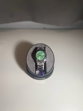 Torenzo Giovanni Green Dial Quartz Watch Stainless Steel