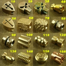 Solid Brass / Copper Lanyard Bead EDC Knife Tool Paracord Beads / Lanyard Beads