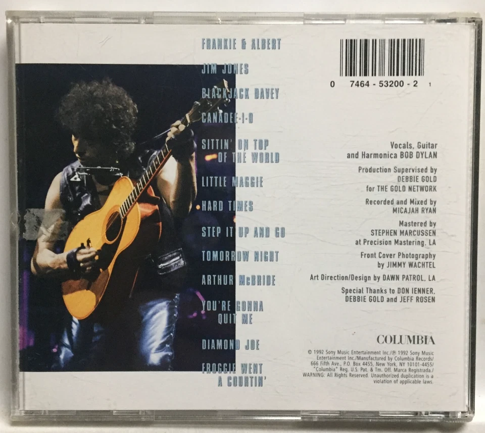 Bob Dylan - Good as I Been to You (CD,1992,Columbia,1st Ed) RARE 1st PRESSING!! - Image 2 of 4