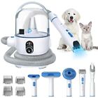 Pet Grooming Vacuum Kit, Dog Clippers for Grooming,Cat Hair Brush Shedding Trimm