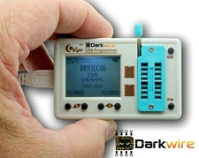 SkyPRO II USB Programmer - Eprom Burner - LCD Screen -  24 25 93 SPI FLASH AVR