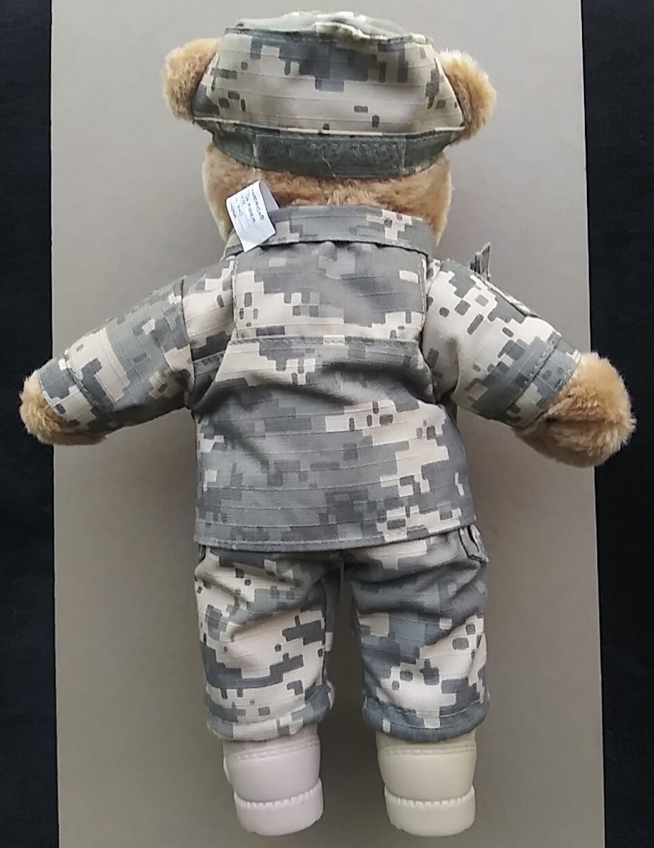 BEAR FORCES of America テディベア ぬいぐるみ   ブラウン 空軍制服/デジカモ/ミリタリー  　240002229993 BEAR FORCES of America テディベア ぬいぐるみ ブラウン 空軍