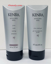  PACK OF 2 Kenra Styling Gel 17 Firm Hold Styling Gel 6 oz