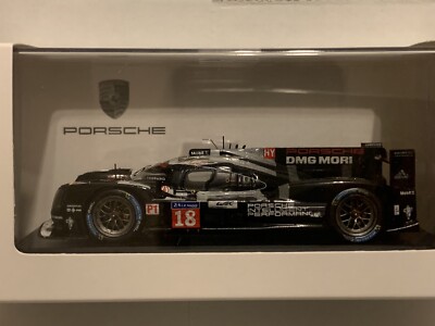 Porsche 919 Hybrid #18 LeMans 2015 Finnish Line Version Signed Dumas Spark 1:43