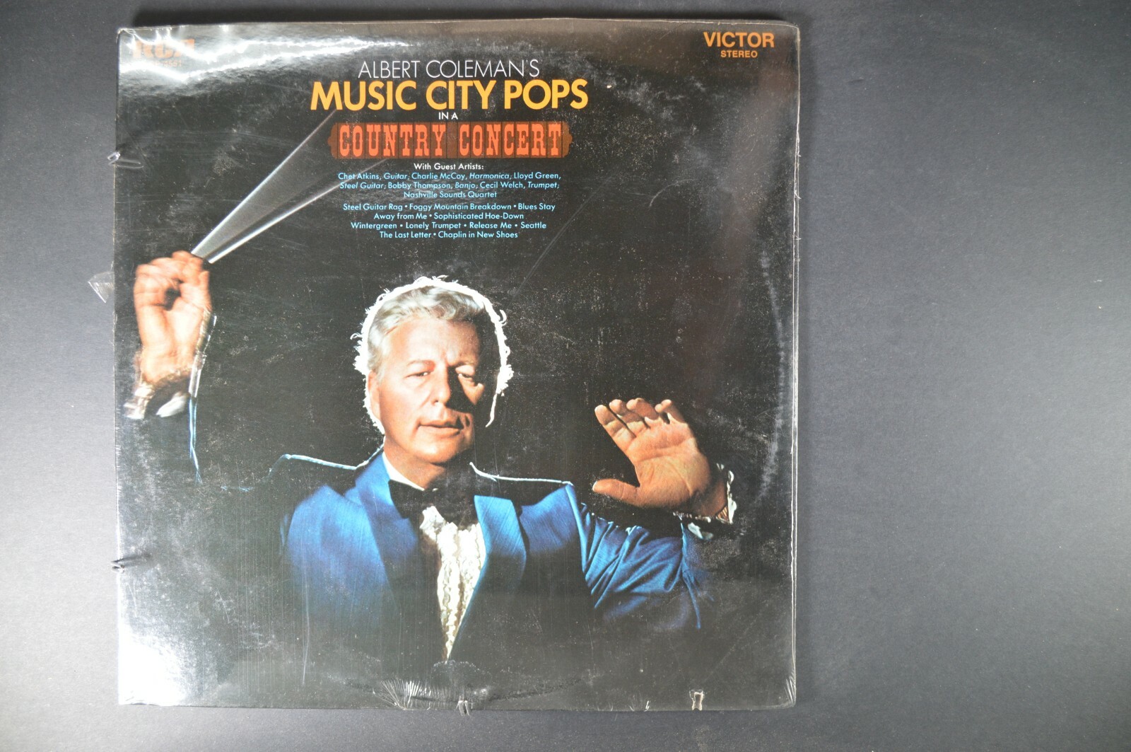 ALBERT COLEMANS In a Country Concert COUNTRY LP SEALED VICTOR