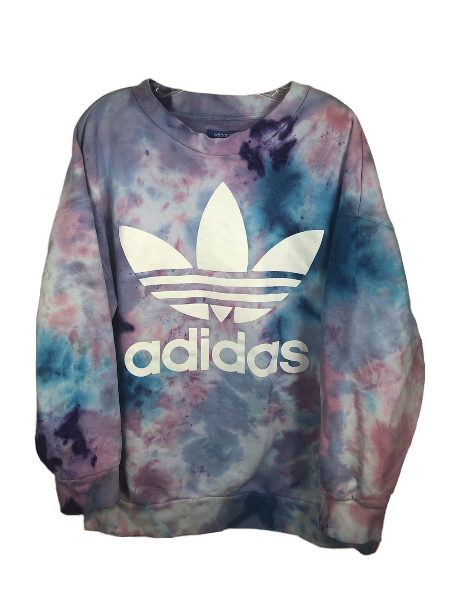 ★adidas★ Retro Washed Crew Sweatshirt Black adidas-eqt-washed-crewneck-