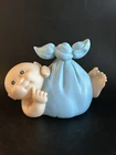 Vintage 1983 Cabbage Patch Kids Newborn Baby Piggy Bank 80s Star Power 7" Tall