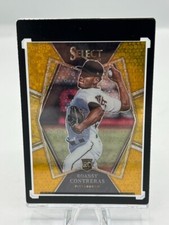2022 Panini Select Baseball Roansy Contreras RC Gold Disco 10/10 Pirates #105 #d